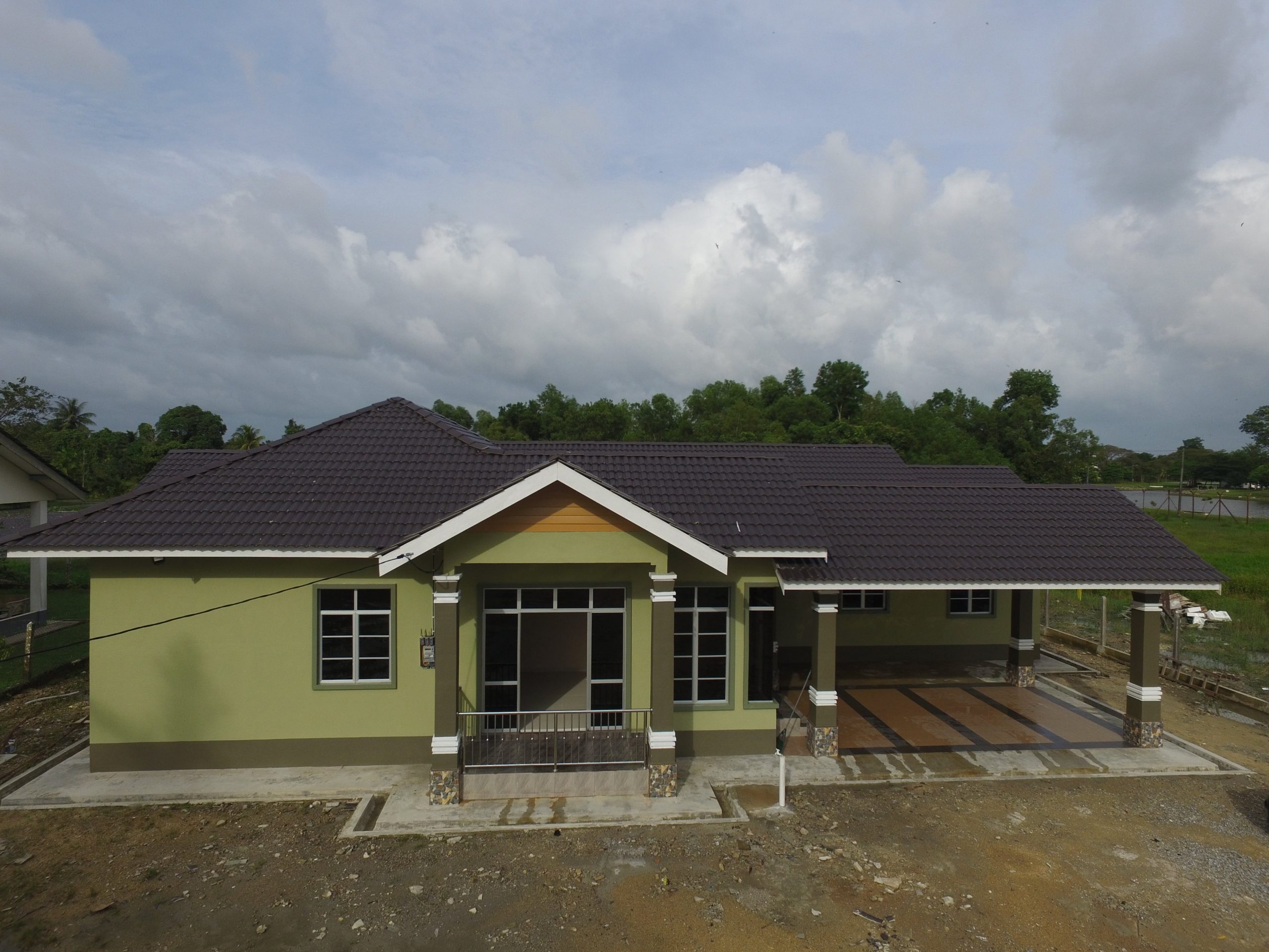 Membina Dan Menyiapkan Sebuah Rumah Banglo 1 Tingkat Jenis Kekal Di Mukim Kepung, Daerah Kuala Terengganu